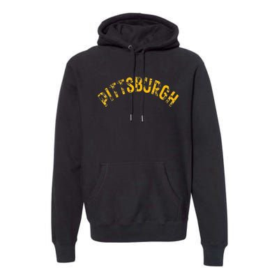 Pittsburgh Pennsylvania Sl City 412 Home Vintage Premium Hoodie