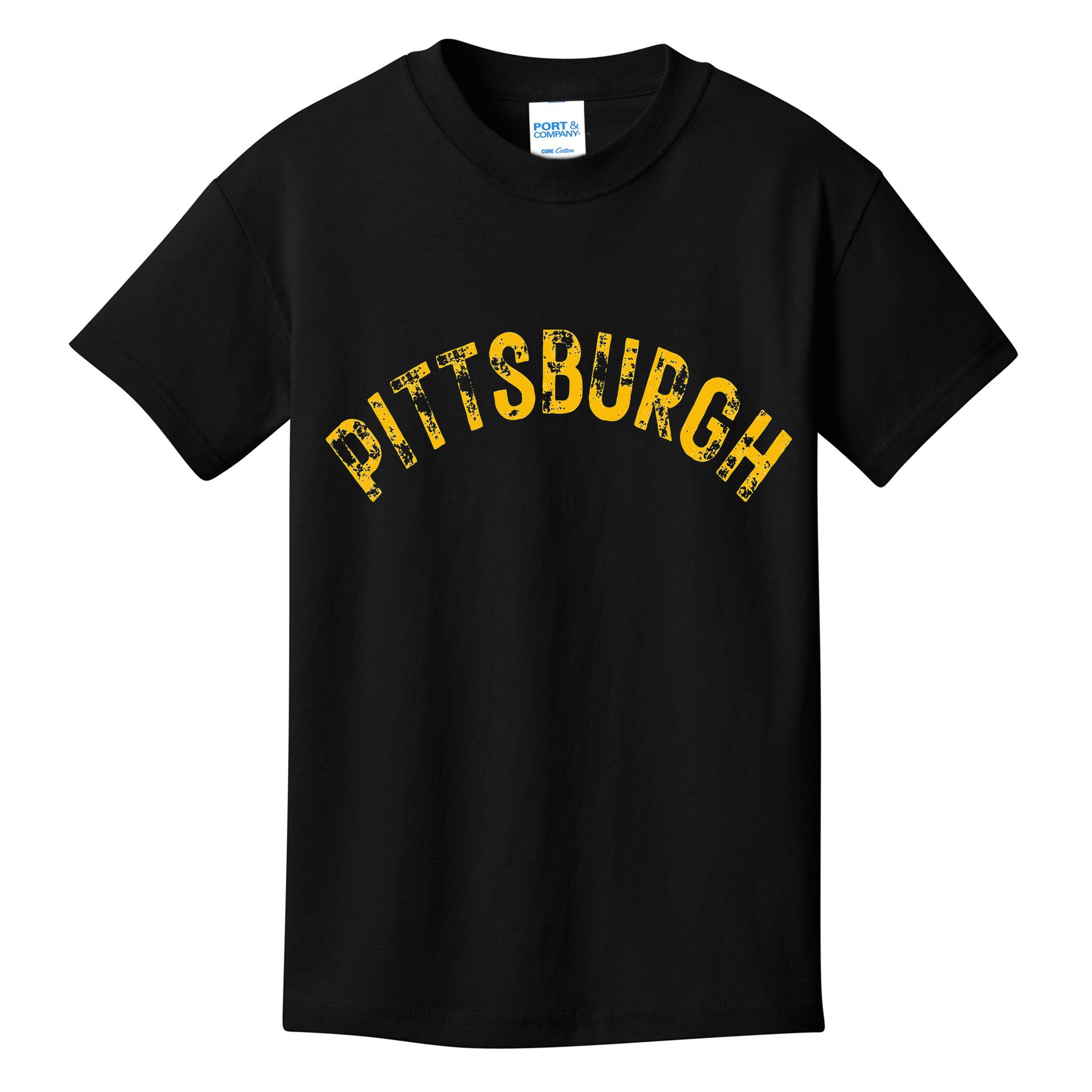 Pittsburgh Pennsylvania Sl City 412 Home Vintage Kids T-Shirt