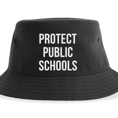 Protect Public Schools Sustainable Bucket Hat