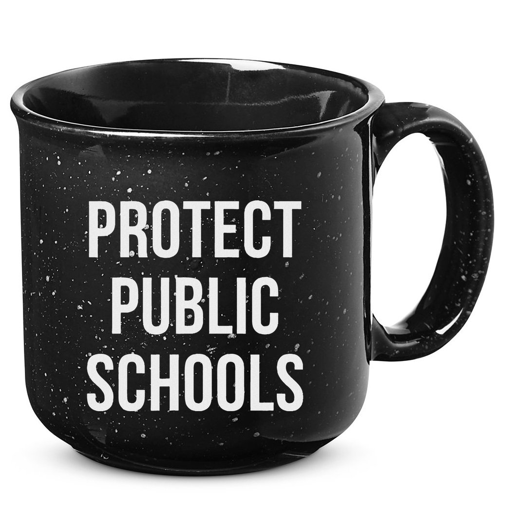 Protect Public Schools 15oz Campfire Ceramic Mug