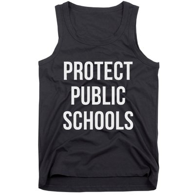 Protect Public Schools Tank Top
