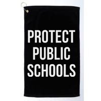 Protect Public Schools Golf Towel