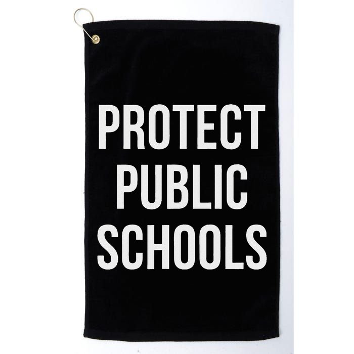 Protect Public Schools Golf Towel