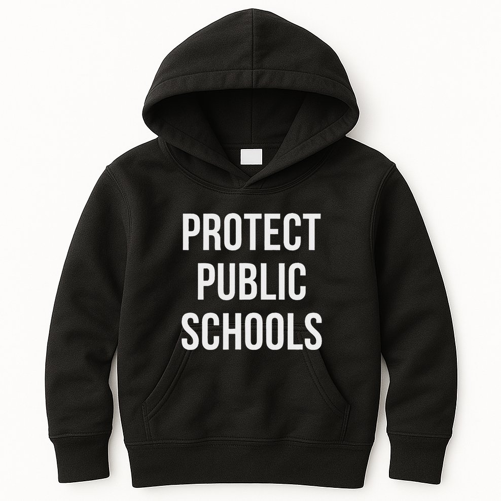 Protect Public Schools Kids Hoodie