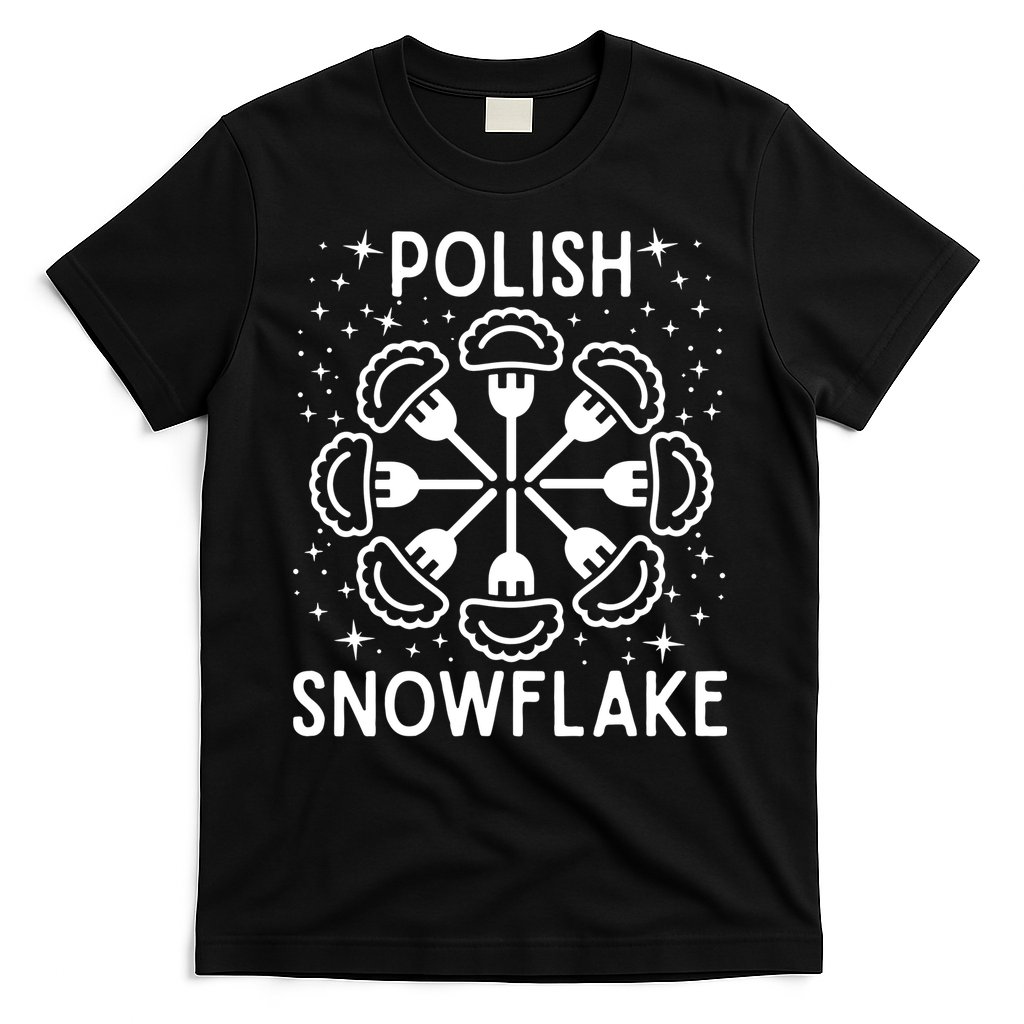 Polish Pierogi Snowflake T-Shirt