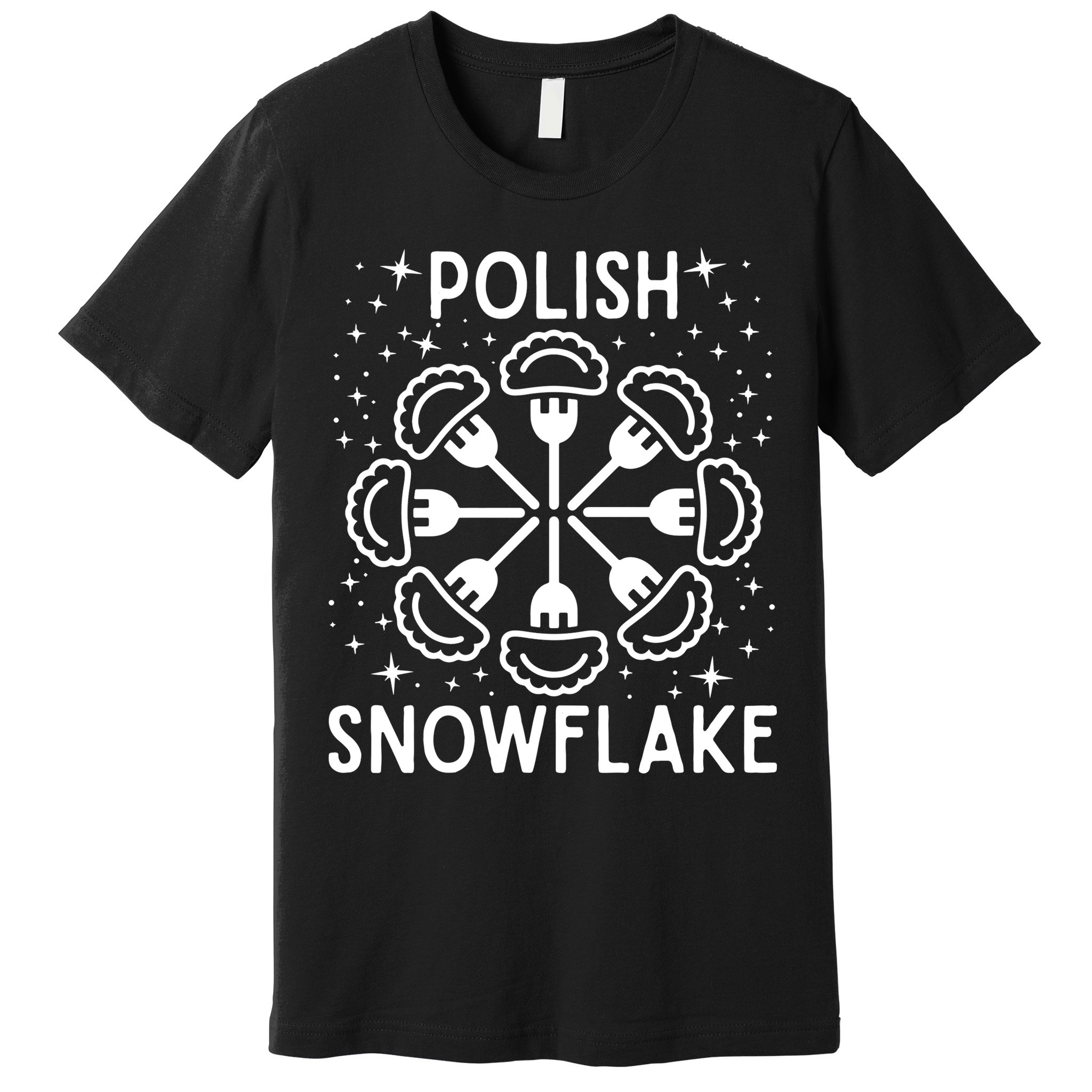 Polish Pierogi Snowflake Premium T-Shirt