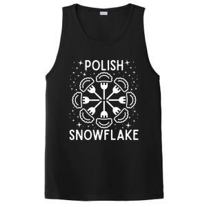 Polish Pierogi Snowflake PosiCharge Competitor Tank