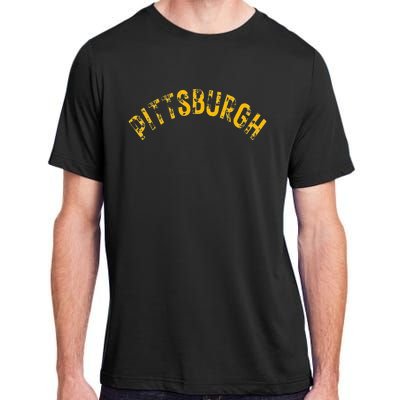 Pittsburgh Pennsylvania Sl City 412 Home Vintage Adult ChromaSoft Performance T-Shirt