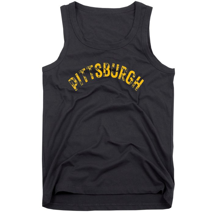 Pittsburgh Pennsylvania Sl City 412 Home Vintage Tank Top