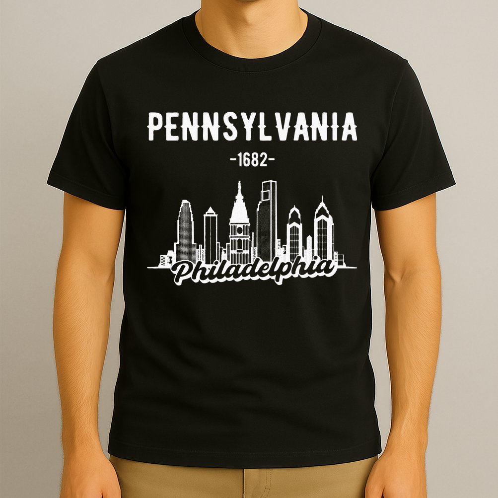 Philadelphia Pennsylvania Skyline T-Shirt