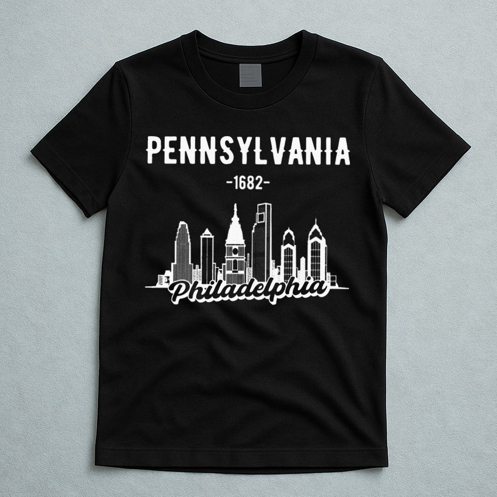 Philadelphia Pennsylvania Skyline T-Shirt
