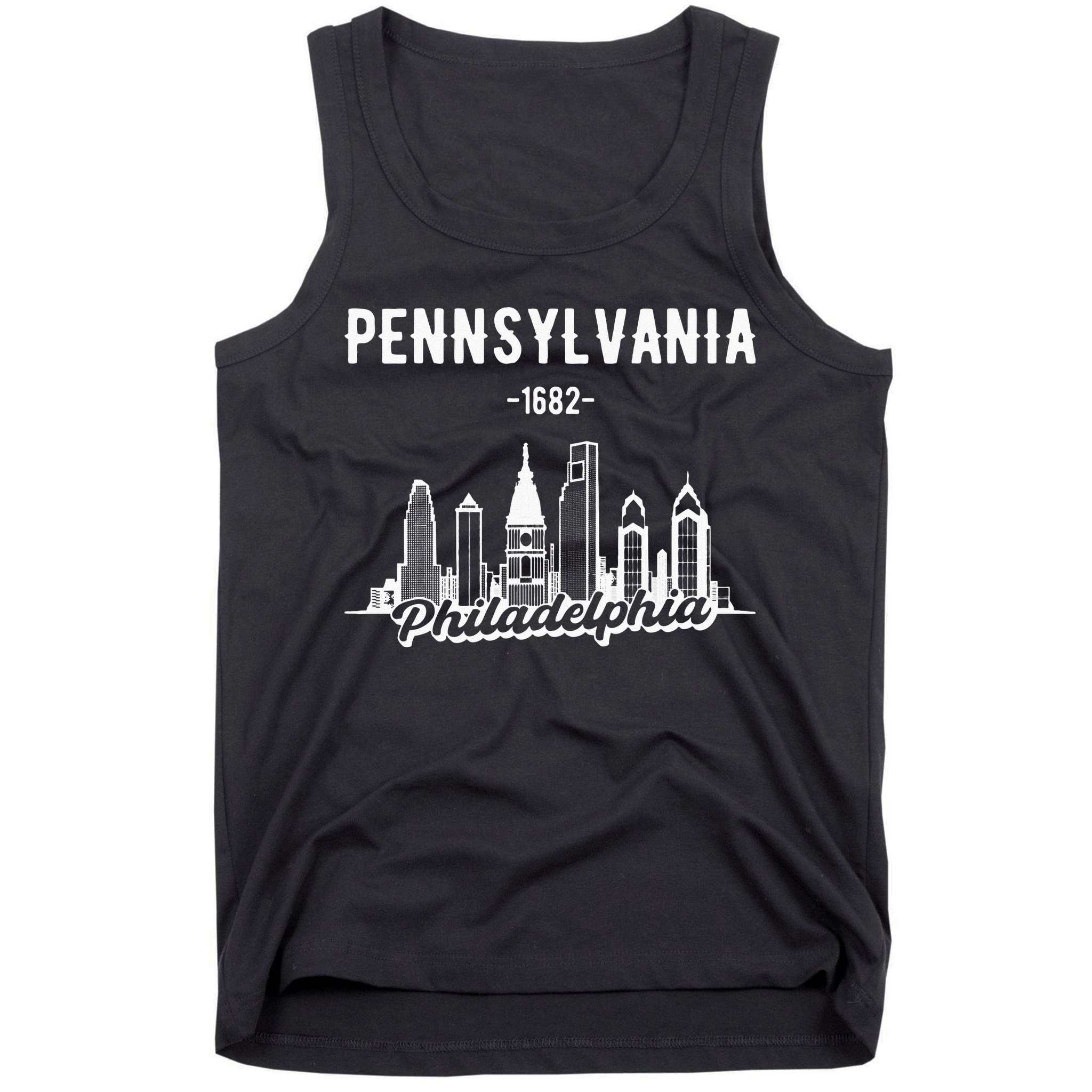 Philadelphia Pennsylvania Skyline Tank Top