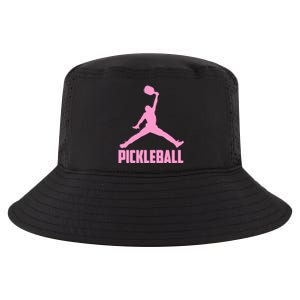 Pink Pickleball Sports Logo Cool Comfort Performance Bucket Hat