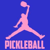 Pink Pickleball Sports Logo Apron
