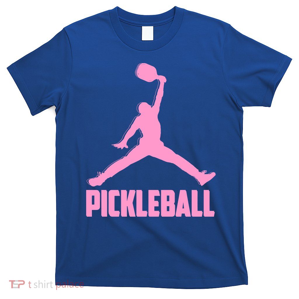Pink Pickleball Sports Logo T-Shirt