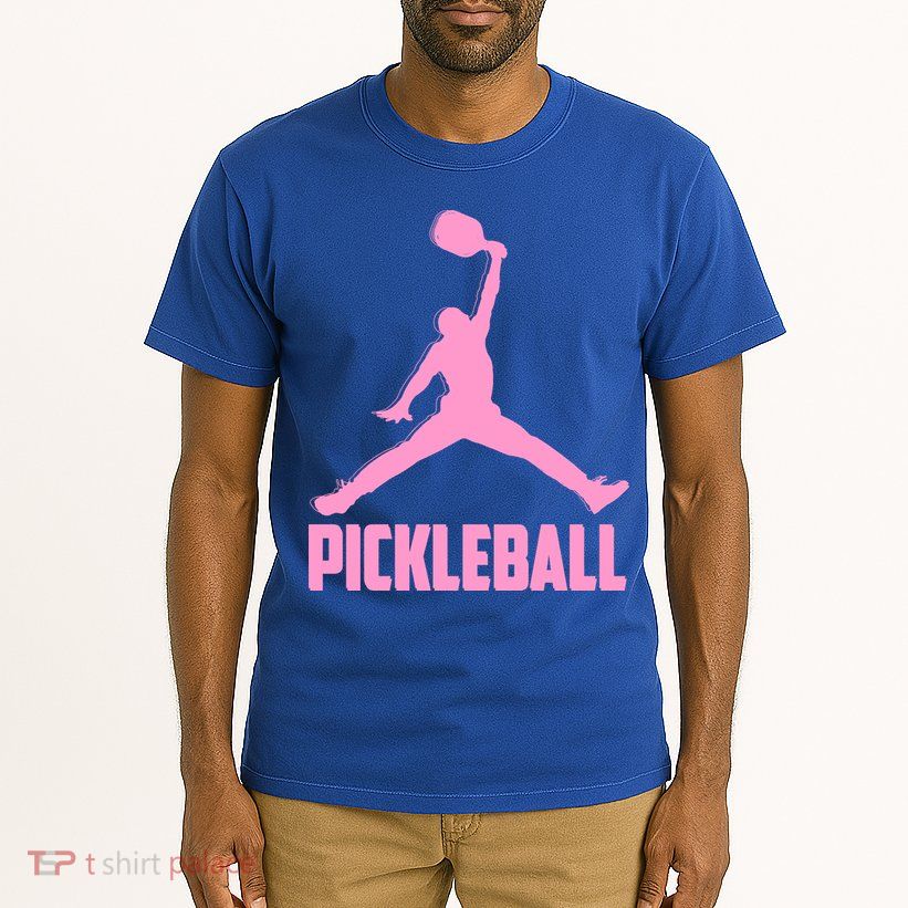 Pink Pickleball Sports Logo Tall T-Shirt