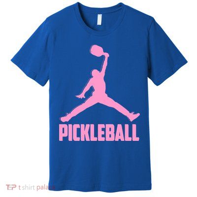 Pink Pickleball Sports Logo Premium T-Shirt