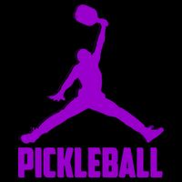 Purple Pickleball Sports Logo Impact Tech Backpack