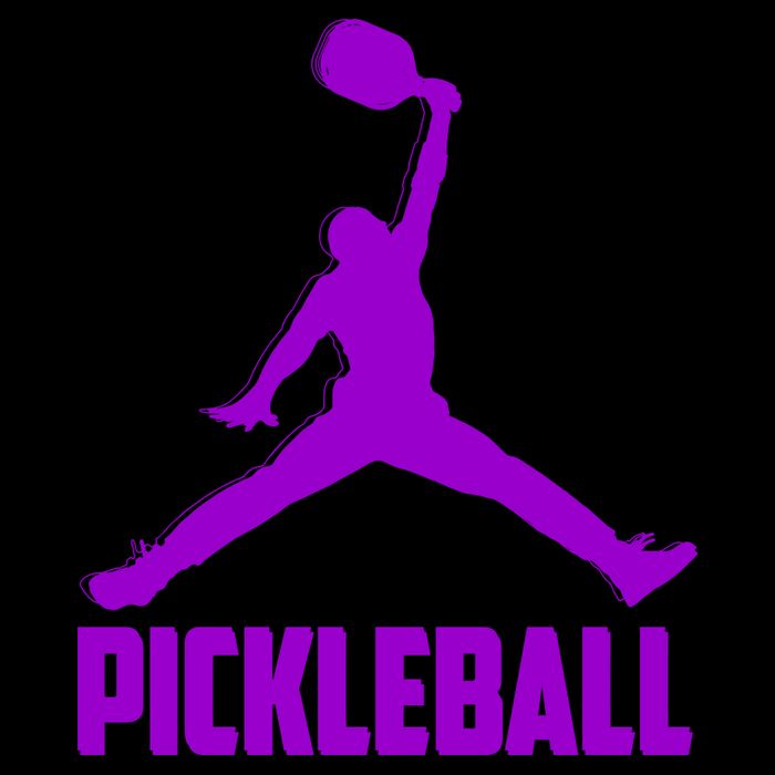 Purple Pickleball Sports Logo Impact Tech Backpack