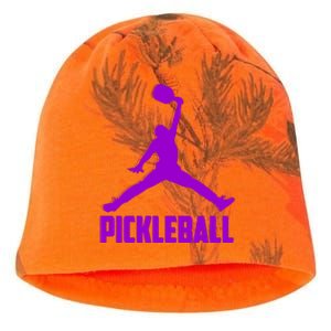 Purple Pickleball Sports Logo Kati - Camo Knit Beanie