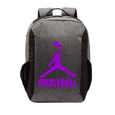 Purple Pickleball Sports Logo Vector Backpack