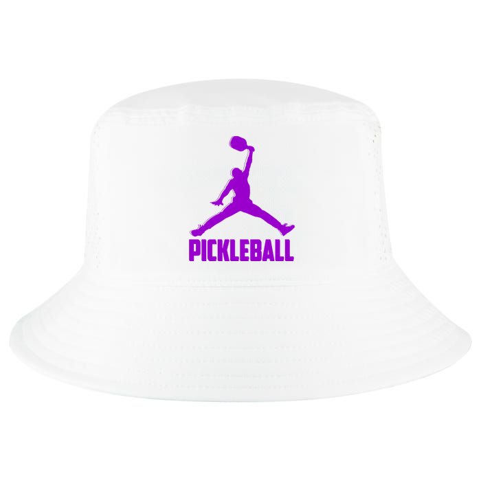 Purple Pickleball Sports Logo Cool Comfort Performance Bucket Hat