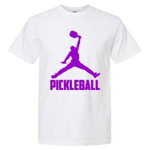 Purple Pickleball Sports Logo Garment-Dyed Heavyweight T-Shirt