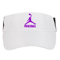 Purple Pickleball Sports Logo Adult Drive Performance Visor