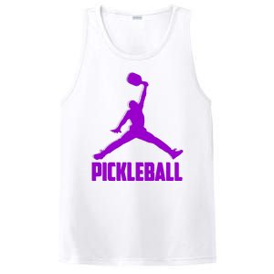 Purple Pickleball Sports Logo PosiCharge Competitor Tank