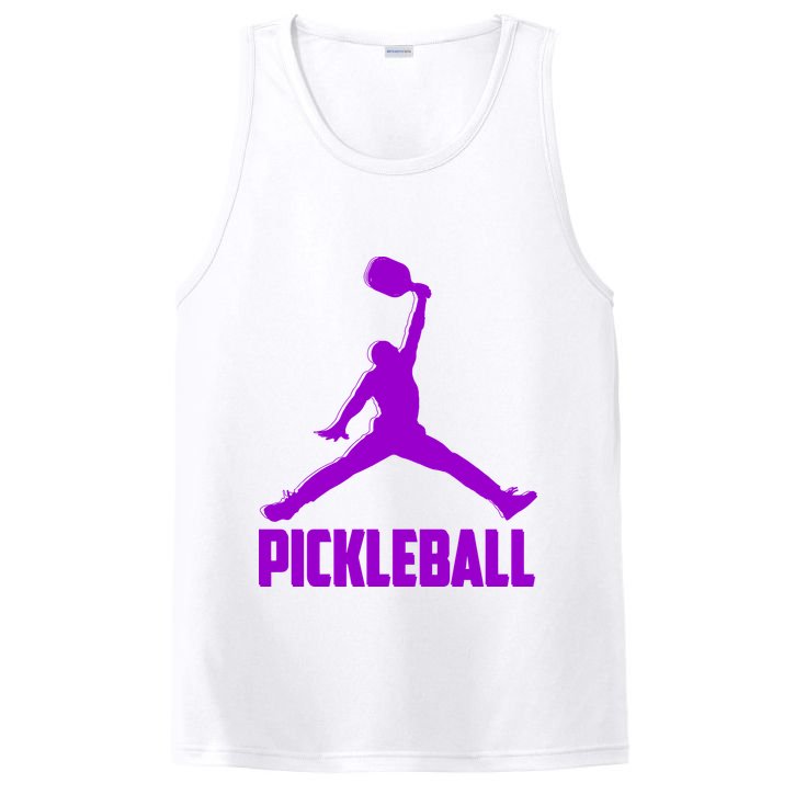 Purple Pickleball Sports Logo PosiCharge Competitor Tank