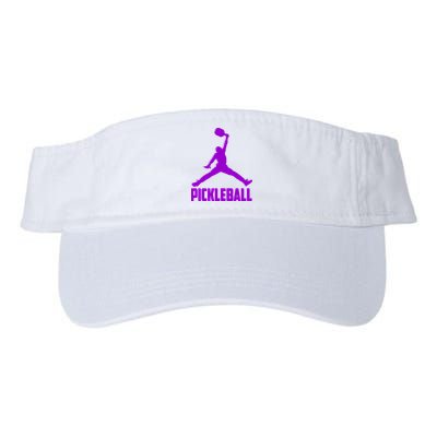 Purple Pickleball Sports Logo Visor