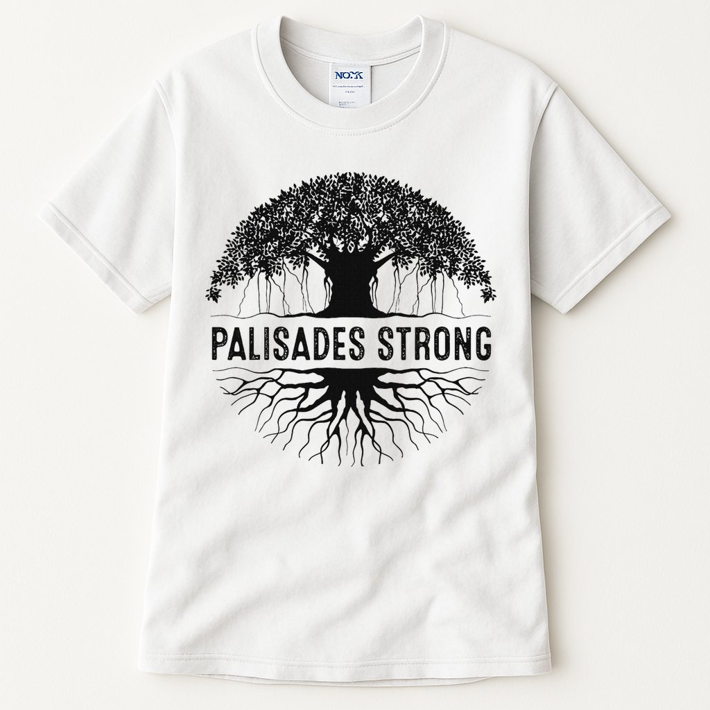 Pacific Palisades Strong California Tall T-Shirt