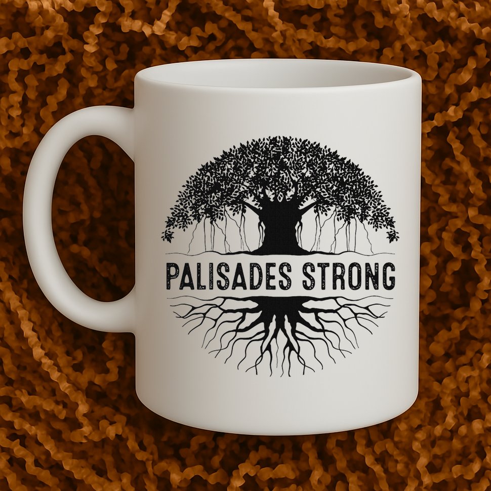Pacific Palisades Strong California Mug