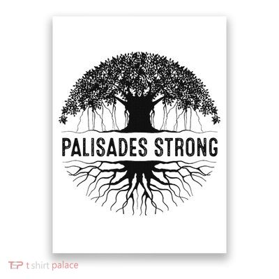 Pacific Palisades Strong California Poster