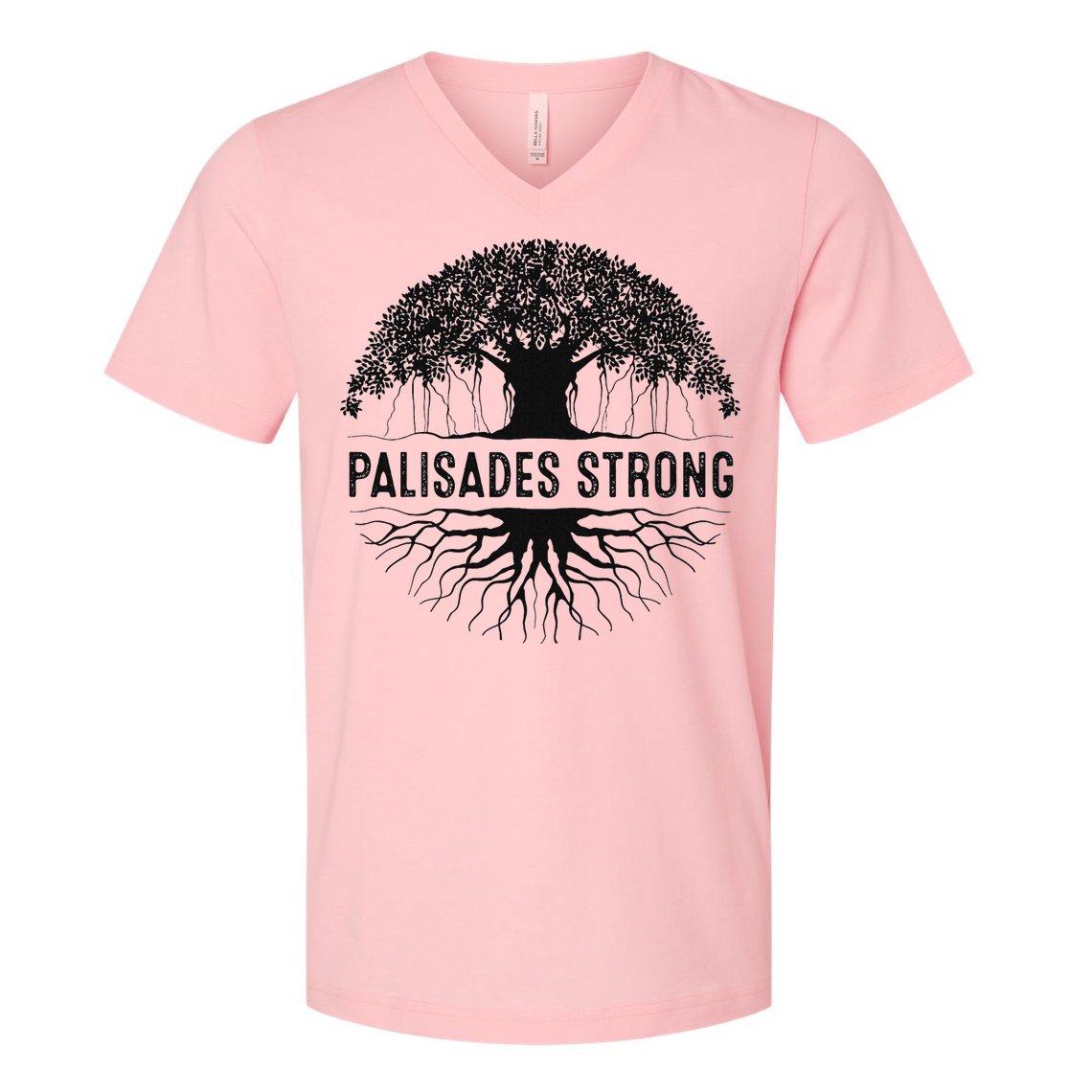 Pacific Palisades Strong California V-Neck T-Shirt