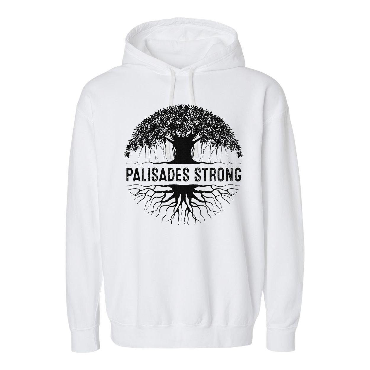 Pacific Palisades Strong California Garment-Dyed Fleece Hoodie