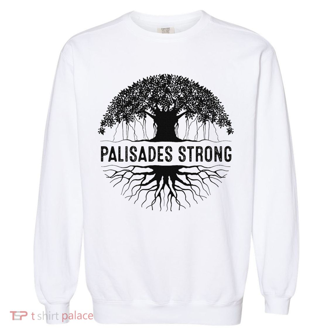Pacific Palisades Strong California Garment-Dyed Sweatshirt