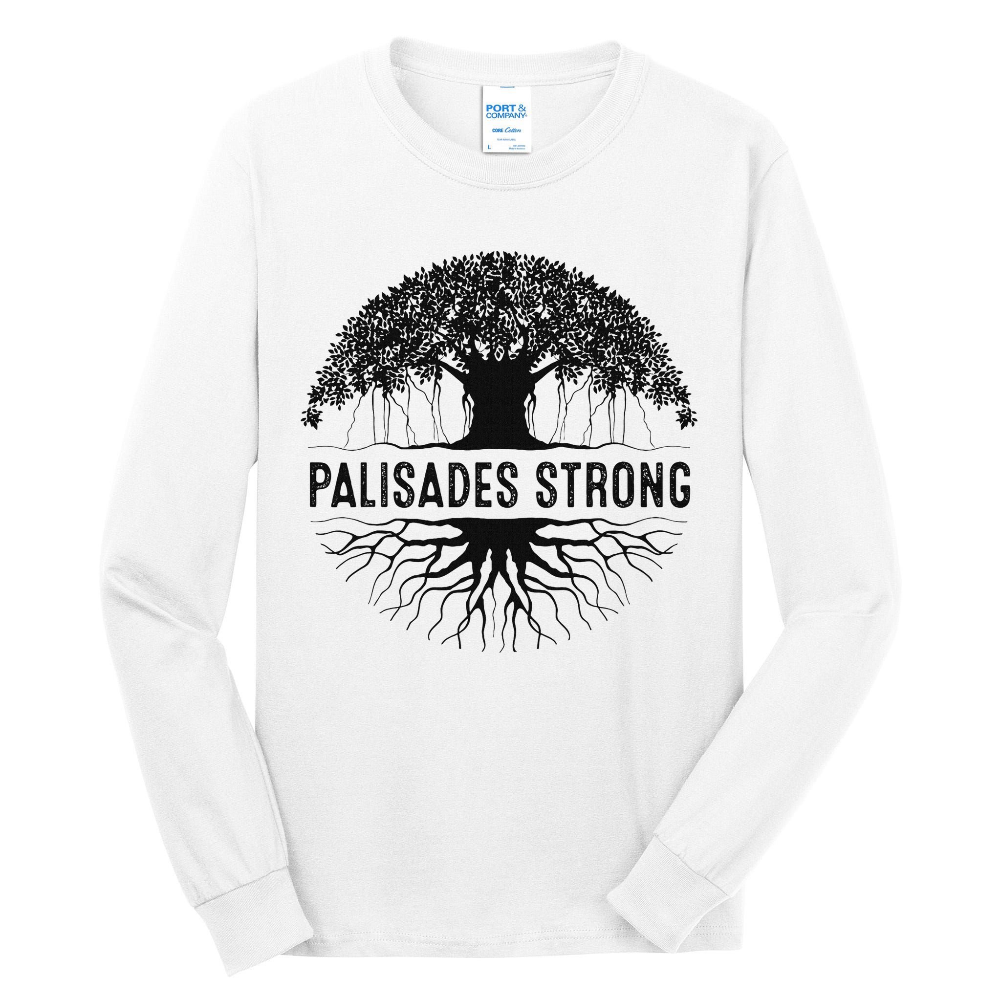 Pacific Palisades Strong California Tall Long Sleeve T-Shirt