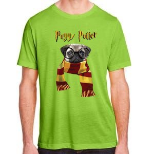 Puggy Potter Shirts Pug Lover Pug Tee Funny Pug Adult ChromaSoft Performance T-Shirt