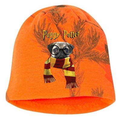 Puggy Potter Shirts Pug Lover Pug Tee Funny Pug Kati - Camo Knit Beanie