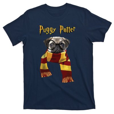 Puggy Potter Shirts Pug Lover Pug Tee Funny Pug T-Shirt