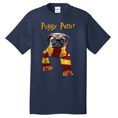 Puggy Potter Shirts Pug Lover Pug Tee Funny Pug Tall T-Shirt