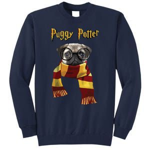 Puggy Potter Shirts Pug Lover Pug Tee Funny Pug Tall Sweatshirt