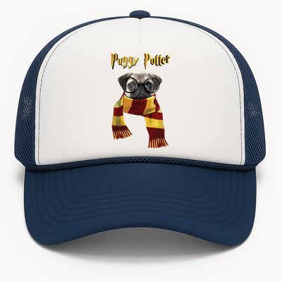 Puggy Potter Shirts Pug Lover Pug Tee Funny Pug Trucker Hat