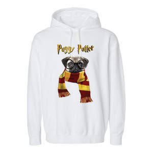 Puggy Potter Shirts Pug Lover Pug Tee Funny Pug Garment-Dyed Fleece Hoodie