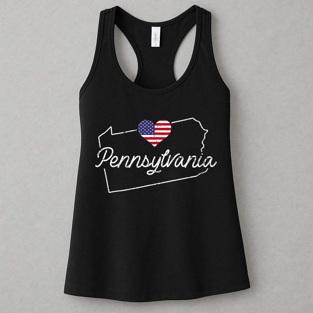 Pennsylvania Pennsylvania State Pennsylvania Womens Tank Top