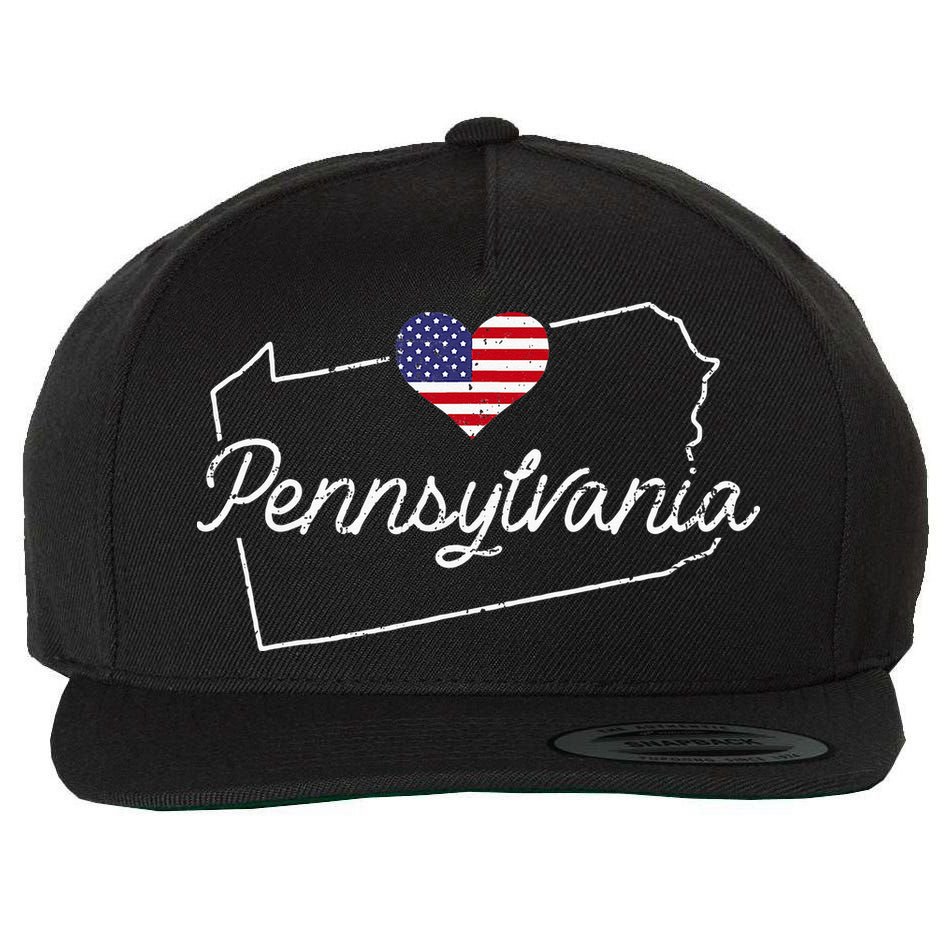 Pennsylvania Pennsylvania State Pennsylvania Wool Snapback Cap