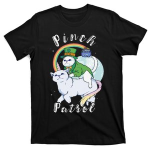 Pinch Patrol St Patricks Day Cats Green Saint Patrick's Day T-Shirt