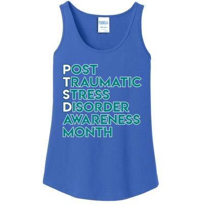 Ptsd Postgifttraumatic Stress Disorder Awareness Month Gift Ladies Essential Tank