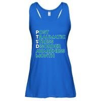 Ptsd Postgifttraumatic Stress Disorder Awareness Month Gift Ladies Essential Flowy Tank